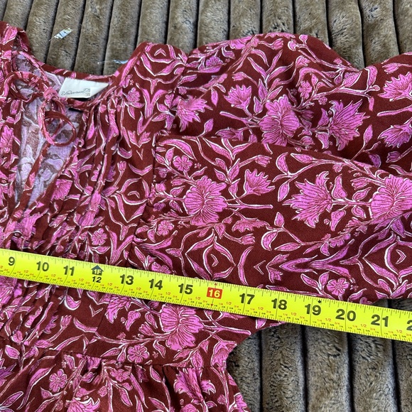 Universal Thread Floral Pink Dress - Picture 5 of 7